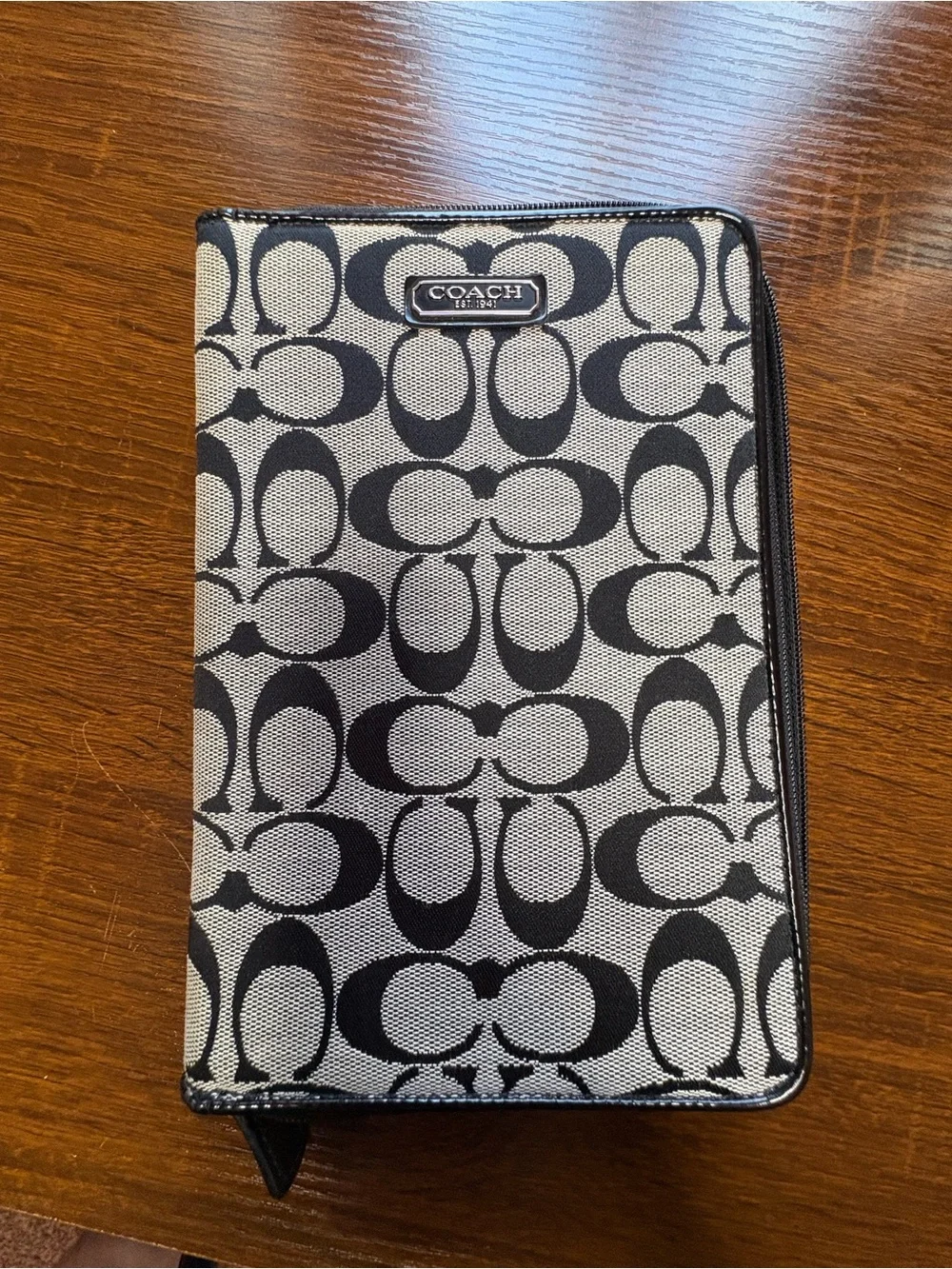 Coach Black Signature IPad Mini Case (tablet/ ereader)